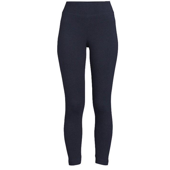 Time And Tru Ladies Small 4-6 Blue High Rise Fitted Leggings New With Tags Nice